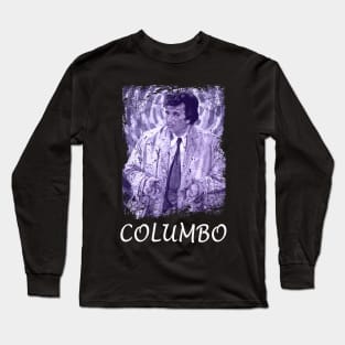 Columbo's Cerebral Chess Unpuzzling Crime On Screen Long Sleeve T-Shirt